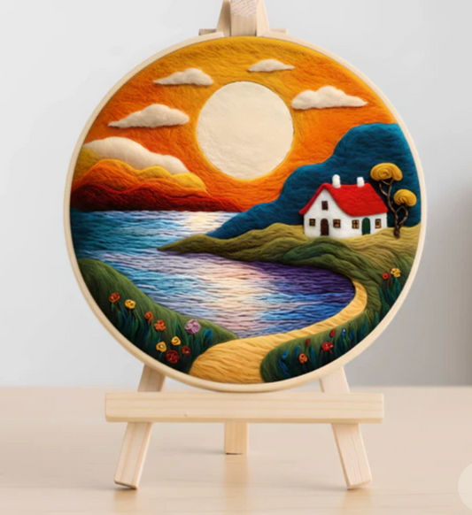 Kabartmalı Keçe Sanatı